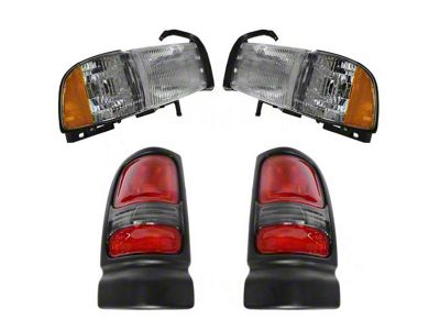 Headlight and Tail Light Set (94-02 RAM 2500)
