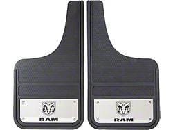 Heavy Duty Mud Guards with RAM Logo; Front (Universal; Some Adaptation May Be Required)