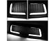 Honeycomb Mesh Style Upper Replacement Grille with LED DRL Lights; Black (10-18 RAM 2500)