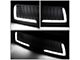 Honeycomb Mesh Style Upper Replacement Grille with LED DRL Lights; Matte Black (10-18 RAM 2500)