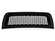 Honeycomb Mesh Style Upper Replacement Grille; Matte Black (10-18 RAM 2500)