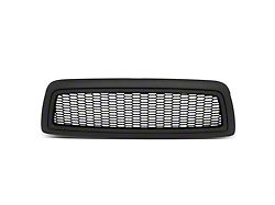 Honeycomb Mesh Upper Replacement Grille; Matte Black (10-12 RAM 2500)