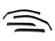 EGR In-Channel Window Visors; Front and Rear; Dark Smoke (19-24 RAM 2500 Crew Cab)