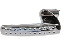 Interior Door Handle; Front and Rear Left; All Chrome; Plastic (03-10 RAM 2500 Quad Cab, Crew Cab)