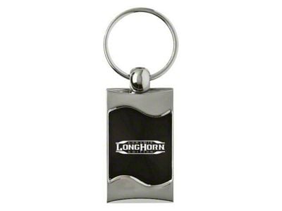 Longhorn Laramie Rectangular Wave Key Fob