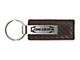 Longhorn Laramie Carbon Fiber Leather Key Fob