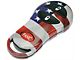 Keyless Entry Transmitter Cover; American Flag; Red, White and Blue (03-05 RAM 2500)