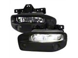 LED Fog Lights; Chrome Housing; Clear Lens (19-24 RAM 2500)