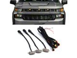 LED Grille Lights; Amber (03-24 RAM 2500)