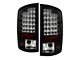 LED Tail Lights; Black Housing; Clear Lens (03-06 RAM 2500)