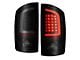 LED Tail Lights; Black Housing; Smoked Lens (03-06 RAM 2500)