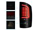 LED Tail Lights; Black Housing; Smoked Lens (03-06 RAM 2500)