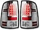 LED Tail Lights; Chrome Housing; Clear Lens (14-18 RAM 2500 w/ Factory LED Tail Lights)