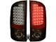 LED Tail Lights; Chrome Housing; Smoked Lens (07-09 RAM 2500)