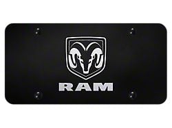 RAM Laser Etched License Plate (Universal; Some Adaptation May Be Required)