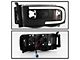 Light Bar Projector Headlights; Black Housing; Clear Lens (03-05 RAM 2500)