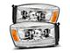 AlphaRex LUXX-Series LED Projector Headlights; Chrome Housing; Clear Lens (06-09 RAM 2500)