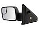 Manual Towing Mirrors; Textured Black (03-09 RAM 2500)