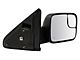 Manual Towing Mirrors; Textured Black (03-09 RAM 2500)