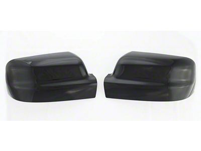 Mirror Covers; Gloss Black (10-22 RAM 2500)