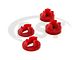 Motor Mount Inserts; Red (94-Early 98 5.9L I6 RAM 2500)