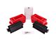 Motor Mount Inserts; Red (07-18 6.7L RAM 2500)