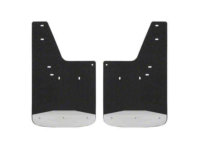 Textured Rubber Mud Guards; Front; 12-Inch x 20-Inch (10-24 RAM 2500)