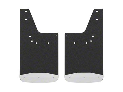 Textured Rubber Mud Guards; Rear; 12-Inch x 23-Inch (10-24 RAM 2500)