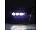 AlphaRex NOVA-Series 5th Gen 2500 G2 Style LED Projector Headlights; Alpha Black Housing; Clear Lens (13-18 RAM 2500 w/ Factory Halogen Projector Headlights)