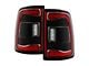 OE Style LED Tail Lights; Black Housing; Red Smoked Lens (19-24 RAM 2500 w/ Factory Halogen Tail Lights)