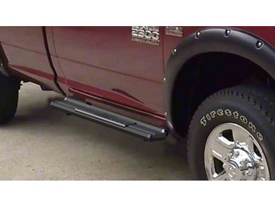 OE Style Running Boards; Black (10-24 RAM 2500 Regular Cab)