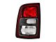 OE Style Tail Light; Black Housing; Red Clear Lens; Driver Side (19-24 RAM 2500 Big Horn, Tradesman)