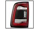 OE Style Tail Light; Black Housing; Red Clear Lens; Driver Side (19-24 RAM 2500 w/ Factory Non-Blind Spot Tail Lights)