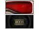 OE Style Tail Light; Black Housing; Red Clear Lens; Driver Side (19-24 RAM 2500 w/ Factory Non-Blind Spot Tail Lights)