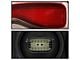 OE Style Tail Light; Black Housing; Red Clear Lens; Driver Side (19-24 RAM 2500 w/ Factory Blind Spot Tail Lights)