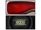 OE Style Tail Light; Black Housing; Red Clear Lens; Passenger Side (19-24 RAM 2500 w/ Factory Blind Spot Tail Lights)