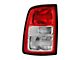 OE Style Tail Light; Chrome Housing; Red Clear Lens; Driver Side (19-24 RAM 2500 Big Horn, Tradesman)