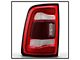 OE Style Tail Light; Red Housing; Red Clear Lens; Driver Side (19-24 RAM 2500 w/ Factory Non-Blind Spot Tail Lights)