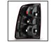 OE Style Tail Lights; Black Housing; Red Clear Lens (19-24 RAM 2500 Big Horn, Tradesman)