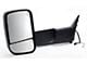 OEM Style Extendable Powered Towing Mirror with Turn Signal; Driver Side (09-12 RAM 2500)