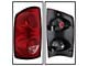 OEM Style Tail Light; Chrome Housing; Red Clear Lens; Driver Side (07-09 RAM 2500)