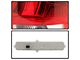 OEM Style Tail Lights; Chrome Housing; Red Clear Lens (03-06 RAM 2500)