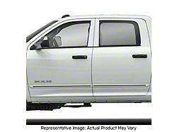 Painted Body Side Molding with Black Insert; Diamond Black Crystal Pearl (19-24 RAM 2500 Crew Cab, Mega Cab)