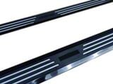 Pinnacle Running Boards; Black and Silver (10-24 RAM 2500 Crew Cab)