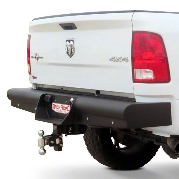 RAM 2500 Pipe Force Series Rear Bumper; Black Textured (10-24 RAM 2500 ...