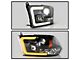 Platinum Series Version 2 High-Power LED Module Headlights; Black Housing; Clear Lens (10-18 RAM 2500 w/ Factory Halogen Headlights)