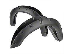 Pocket Rivet Style Fender Flares; Smooth Black (19-24 RAM 2500)