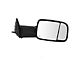 Powered Heated Manual Folding Towing Mirror; Passenger Side (10-12 RAM 2500)