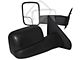 Powered Heated Towing Mirrors; Black (03-09 RAM 2500)