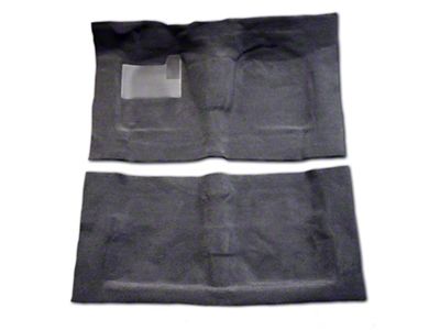 Pro-Line Replacement Front and Rear Carpet Kit; Charcoal (2002 RAM 2500 Regular Cab)